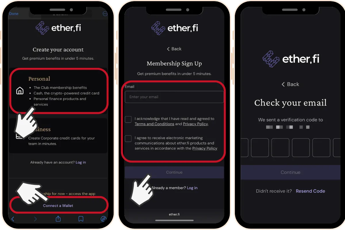 Ether.fi Card 實體卡申請流程步驟圖解